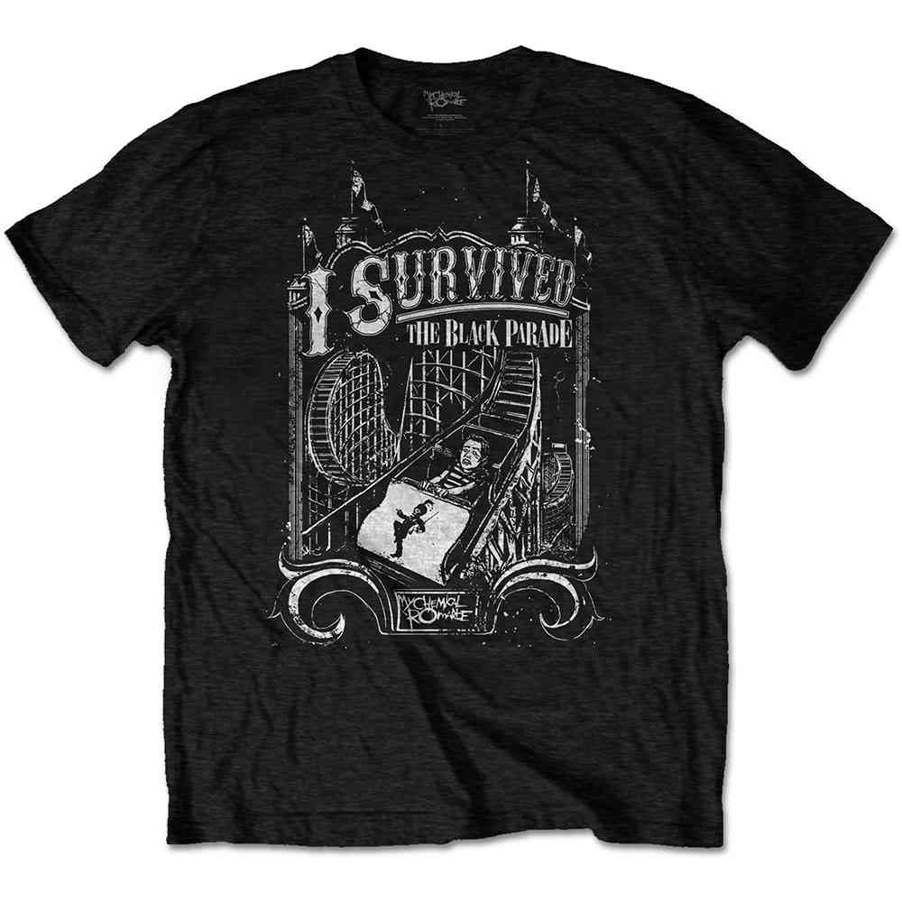 My Chemical Romance - I Survived T-shirt Homme - Noir